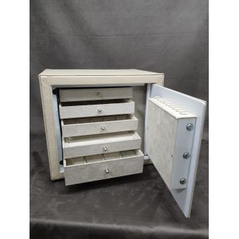 Cofre para Joias - CED 3740-40 (REVEST. INTERNO/EXTERNO)