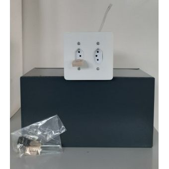 Cofre Tomada 5A ( parede dupla )