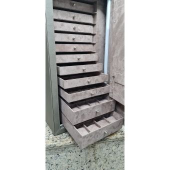 Cofre para Joias - CED 7240-40 (REVEST. INTERNO/EXTERNO)