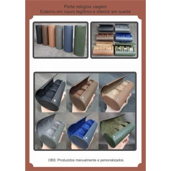 PORTA RELÓGIO PARA VIAGENS